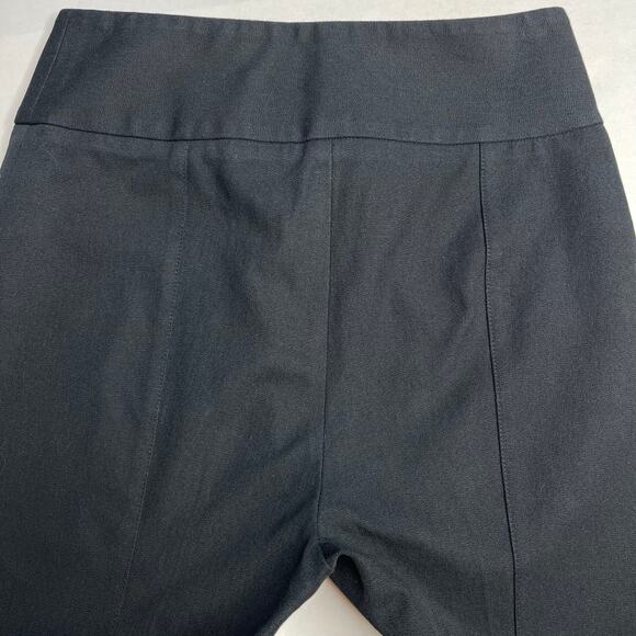 Veronica Beard  Jupiter Slim-Leg Pant size 4 Mid-Rise Front-Seam Trouser Black - Picture 6 of 9